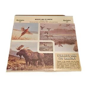 1978 Vintage Remington Dupont Calendar Hunting and Wildlife Memorabilia